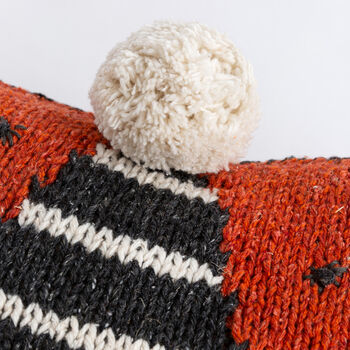 Halloween Gonk Cushion Knitting Kit, 5 of 10