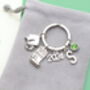 2025 Diploma Graduation Keyring, Personalised Gift Keepsake, Masters Degree, thumbnail 4 of 8
