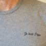 Je Suis Papa T Shirt Perfect For Father's Day, thumbnail 3 of 4