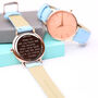Personalised Ladies Coral Watch + Light Blue Strap, thumbnail 4 of 7