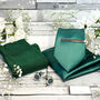 Forest Green Wedding Tie Set, thumbnail 1 of 10