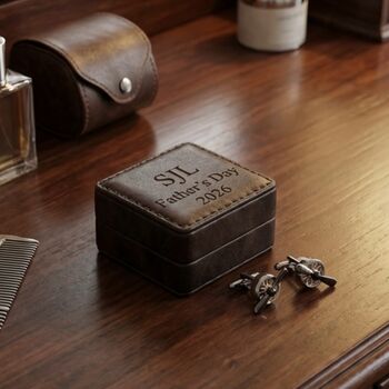 Personalised Propeller Cufflinks For Father's Day, 5 of 9