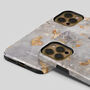 Golden Clouds Marble Tough Case For iPhone, thumbnail 4 of 4