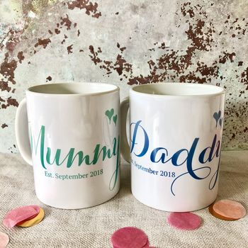 Personalised Mummy And Daddy Mugs, 2 of 3