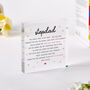 Personalised Stepdad Father’s Day Plaque Gift, thumbnail 3 of 5