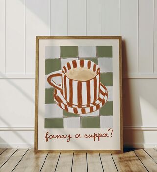 Fancy A Cuppa Print, 2 of 3