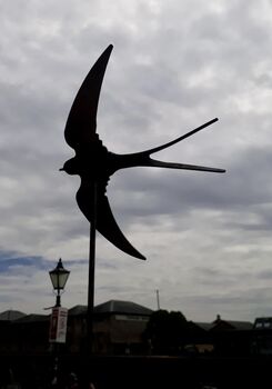 Three Metal Swallow Birds, 4 of 4