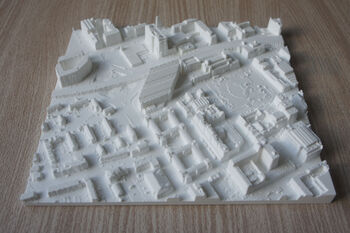 Graduation Gift Manchester Metropolitan University 3D Printed Map, 3 of 6