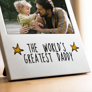 The World's Greatest Daddy Photo Frame, 5 of 6