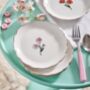 Hand Painted Set Of Flower Plates, thumbnail 4 of 5