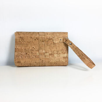 Sustainable Cork Classic Clutch Bag, 4 of 7