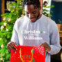 'Christmas With The' Personalised Sweatshirt Jumper, thumbnail 5 of 11