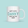 Personalised Funny Easter Gift Mug, thumbnail 3 of 4