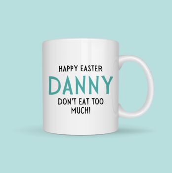 Personalised Funny Easter Gift Mug, 3 of 4