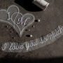 Personalise Your Veil Embroidered Appliqué, thumbnail 1 of 5