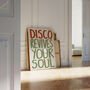 Disco Revives Your Soul Music Wall Art Print, thumbnail 8 of 9