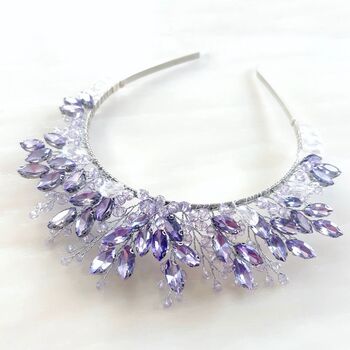 Lilac Crystal Crown, 5 of 5