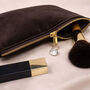 40th Birthday Gift For Her A Fabulous Velvet Feel Birthday Make Up Bag, thumbnail 11 of 12