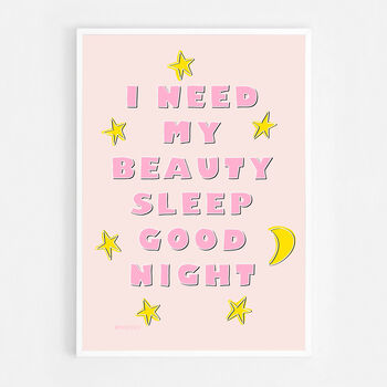 Beauty Sleep Print, 8 of 8