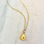 Mini Avocado Charm Necklace, thumbnail 1 of 2