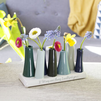 Personalised Blooming Amazing Mum Multi Stem Vase, 3 of 12