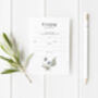 Fill In Wild Florals Wedding Invitations, thumbnail 2 of 2