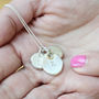 Personalised Silver And Gold Family Necklace, thumbnail 2 of 4