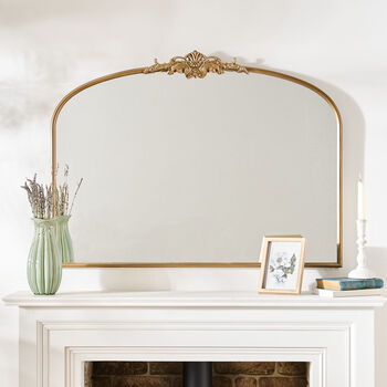 Alzonne Ornate Half Mirror, 3 of 5