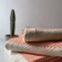 Zigzag Design Orange Soft Sofa Throw, thumbnail 4 of 9