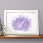 Personalised Baby Ultrasound Scan Illustration Print, thumbnail 5 of 6