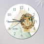 Jungle Lion Personalised Clock, thumbnail 6 of 6