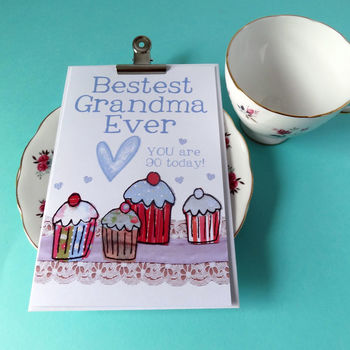 Personalised Bestest Ever Birthday Card, 2 of 2