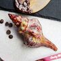 Hand Painted Belgian Dark Chocolate Seashell, thumbnail 1 of 6