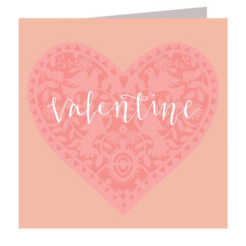 Valentine's Cut Out Heart Card, 2 of 2