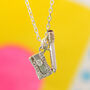Pencil And Sharpener Necklace, thumbnail 8 of 11