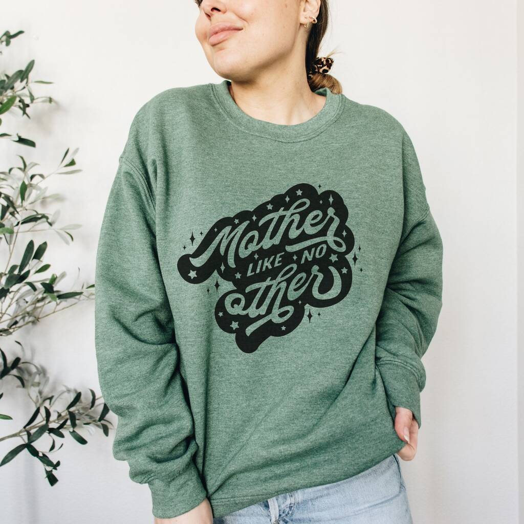 Mother Like No Other Slogan Ladies Sweater/Hoodie, 1 of 3