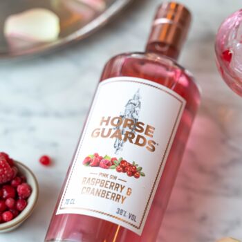 Horse Guards Pink Gin In A Christmas Gift Box, 4 of 6