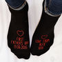 First Father's Day Personalised Socks, thumbnail 1 of 2
