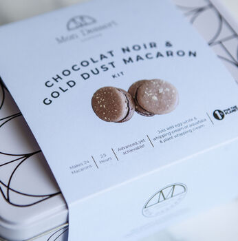 Baking Kit | Chocolat Noir Macarons Gift Tin, 2 of 7