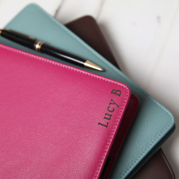 Personalised Leather Journal And Pencil Case Gift Set, 8 of 12