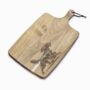Personalised Gordon Setter Engraved Acacia Serving Board, thumbnail 3 of 8