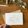 Happy Valentine's Daddy Dinosaur Card, thumbnail 4 of 4