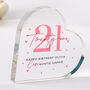 Birthday Gift For Her – Custom Name Acrylic Plaque, thumbnail 1 of 3