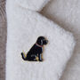 Cockapoo / Labradoodle Christmas Dog Pin, thumbnail 7 of 9