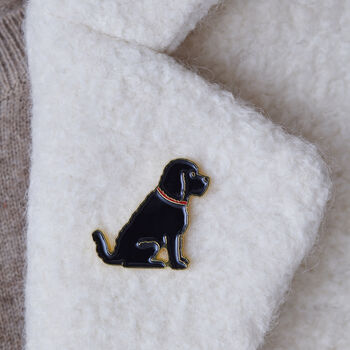 Cockapoo / Labradoodle Christmas Dog Pin, 7 of 9