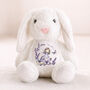 Personalised Lavender Fairy Bunny Plush Gift, thumbnail 1 of 3