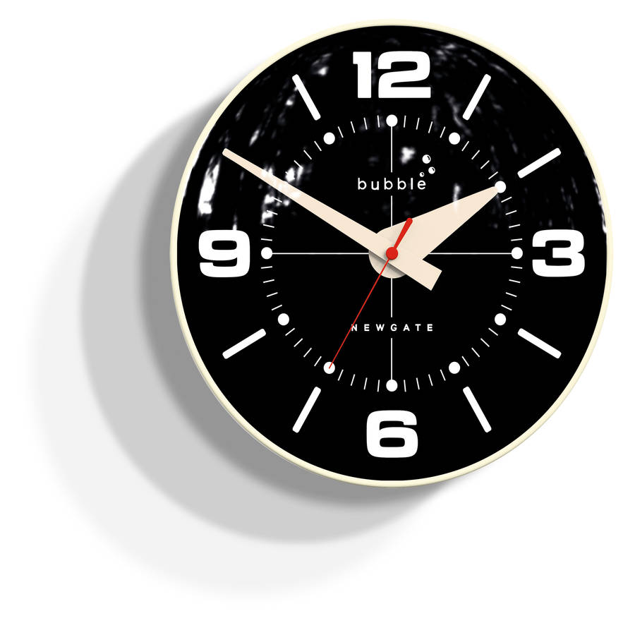 Bubble Wall Clock By I Love Retro