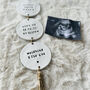 Personalised New Baby Clay Wall Hanging, thumbnail 2 of 4