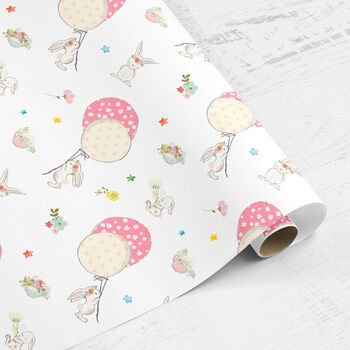 Christening Wrapping Paper, Goddaughter Wrapping Paper, 4 of 4