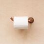 Minimalist Copper And Brass Toilet Roll Holder, thumbnail 1 of 3